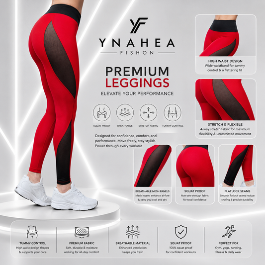 Butt-Lifting Yoga Leggings and Base Layer Pants